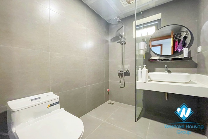 A brand new duplex in An Duong Vuong with river view for rent 